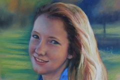 Courtney - 45cm x 32cm, Pastel - Commission